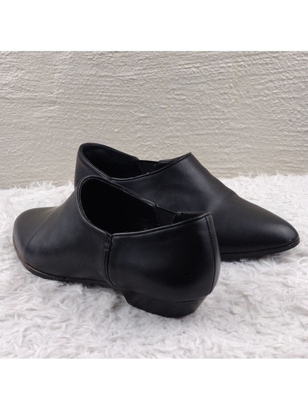 Kelsi Dagger Brooklyn Odin Black Leather Upper Pointed-Toe Slip On Loafer Shoes - Picture 16 of 16